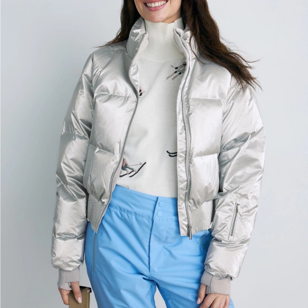 Sweatty Betty Cropped Waterproof Ski Jacket